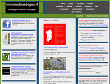 Tablet Screenshot of minieredisardegna.it